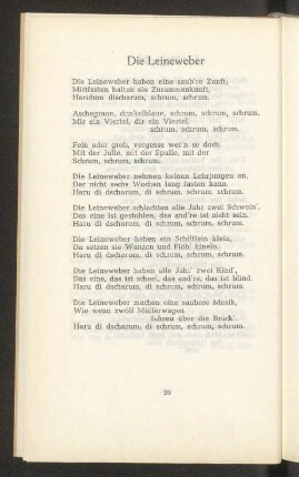 Die Leineweber