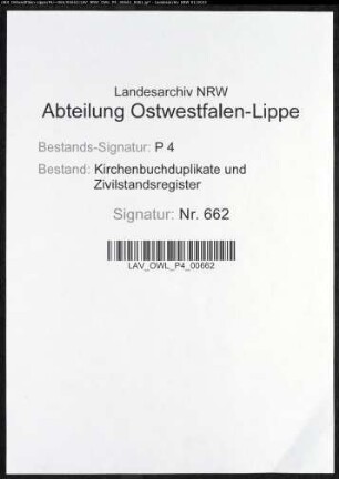 Kirchenbuchduplikat der katholischen Gemeinde Körbecke (G 1779-1788, H 1779-1805, H 1779-1805). (Gemeinde: Körbecke, katholische Gemeinde)