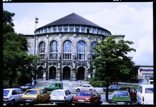 Freiburg: Stadttheater nach dem Umbau, Aussenansichten von Osten