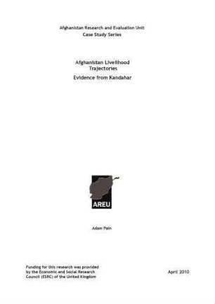 Afghanistan livelihood trajectories - evidence from Kandahar