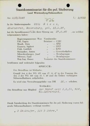Riess, Otto