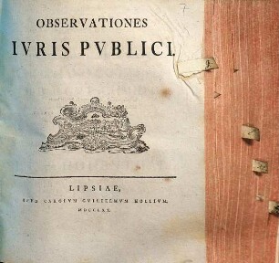 Observationes Ivris Pvblici