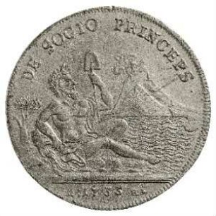 Münze, Ducato (AR), 1735