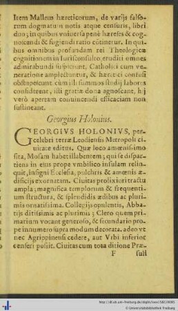 Georgius Holonius