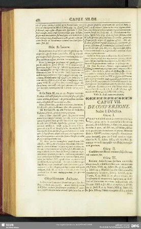 Caput VII. De Conversione
