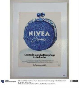Nivea-Creme "Die steckt manche Hautpflege in die Tasche."