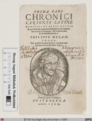 Bildnis Philipp Melanchthon (eig. Schwarzerdt)