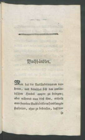 Buchhändler