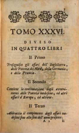 La storia : dell'anno .... 1766