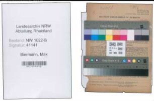 Entnazifizierung Max Biermann , geb. 18.01.1890 ()
