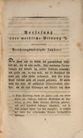 Zürcherische Beyträge zur wissenschaftlichen und geselligen Unterhaltung. 1. 1815