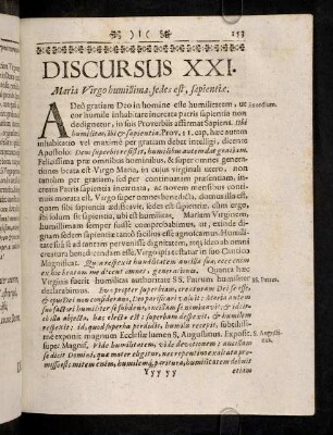 153-160, Discursus XXI