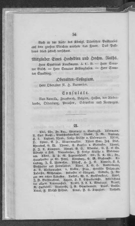 Oberalten-Collegium.