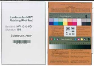 Entnazifizierung Anton Eulenbruch , geb. 02.07.1890 (Landwirt)