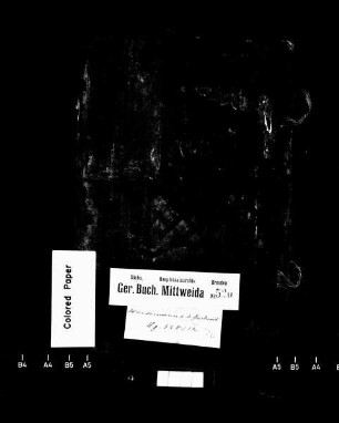 Gerichtshandelsbuch von Rößgen und Kockisch, Bd. 1