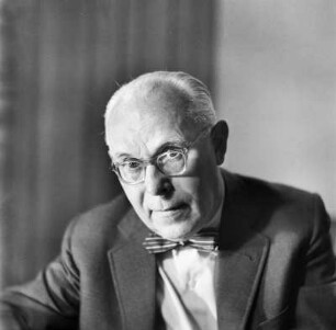 Porträt Prof. Heinz Bongartz, Nationalpreisträger der DDR