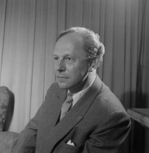 Porträt des Opernsängers und Regisseurs Erich Witte : Porträt von Erich Witte