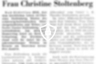 Besonderer Dank gebührt Frau [Name maskiert]