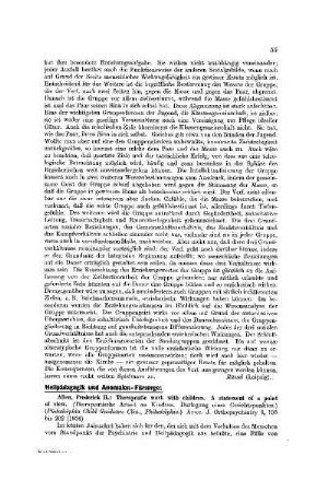Heilpädagogik und Anomalen-Fürsorge