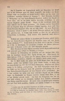 Theilnahme am Feldzug in den Niederlanden im Jahre 1794.