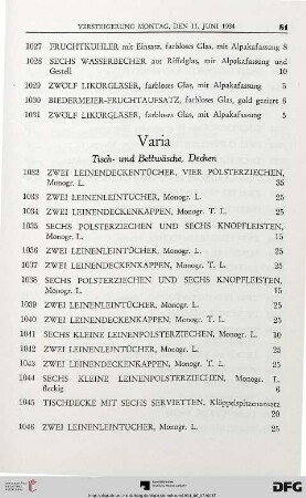 Varia (Nr. 1032-1080)