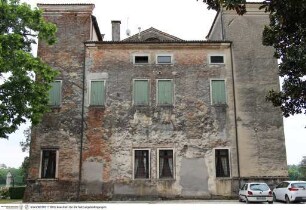Villa Badoer-Trissino, Nordfassade