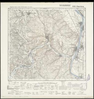 Meßtischblatt 6120 : Obernburg, 1937 : Obernburg. - Aufn. 1935, Ausg. 1935, bericht. 1937. - 1:25000. - München, 1937. - 1 Kt.