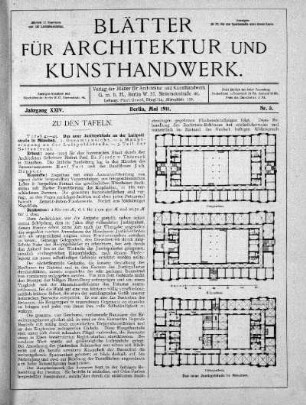 No. 5, Mai 1911