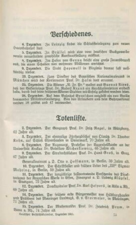 Totenliste
