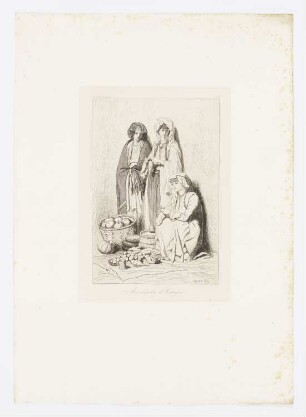 Marchandes de Cettigne, Blatt 12 der Folge "Montenegro"