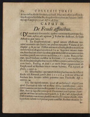 Caput X. De Feudi affinibus.