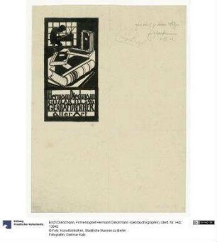 Firmensignet Hermann Dieckmann (Gebrauchsgraphik)