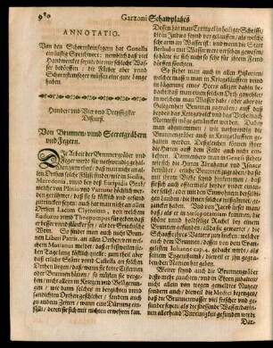 Hundert und Vier und Dreyssigster Discurß. Von Brunnen- unnd Secretgräbern und Fegern.