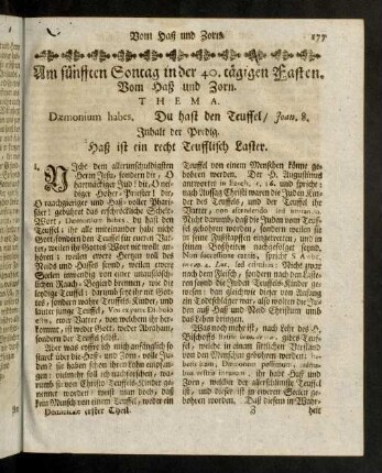 177-185, Am fünfften Sontag in der 40. tägigen Fasten.