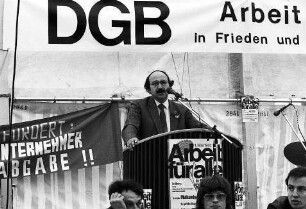 Freiburg im Breisgau: Traditionelle Kundgebung des DGB am 1. Mai