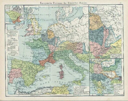 Europäische Provinzen des Römischen Reiches