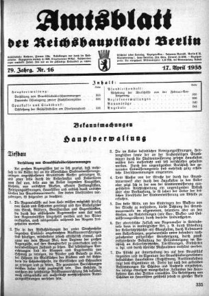 1938,16: Nr. 16, 17. April 1938