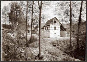 Herrmannsgrün. Schlötenmühle im Werdauer-Greizer Wald