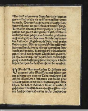 Antwort Luthers