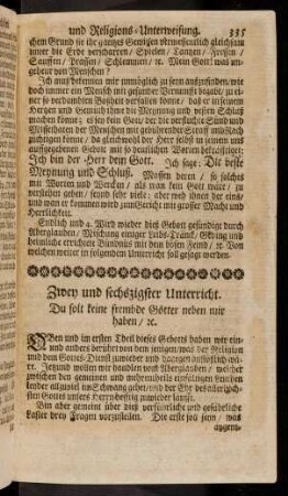 335-345, 62. Du solst keine frembde Goetter neben ...