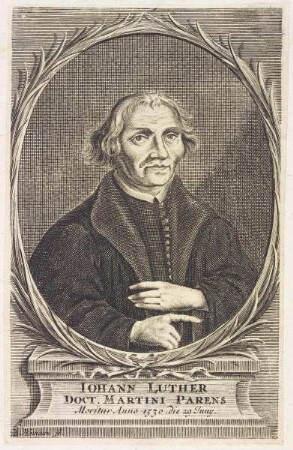 Bildnis des Iohann Luther