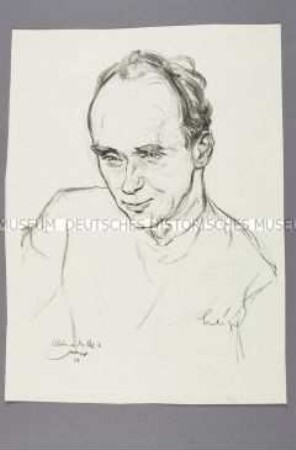 Bildnis des Schriftstellers Hans Leip
