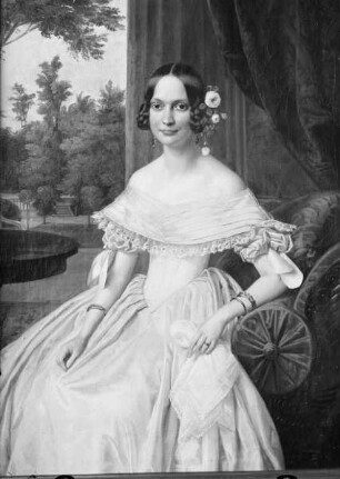 Bildnis Henriette Louise Adolfine Lanspson geborene Volkhof