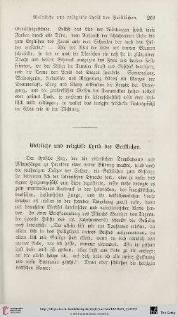 Weltliche und religiöse Lyrik der Geistlichen