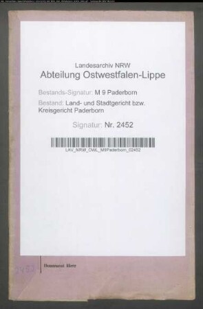 Erblasser: Becker, Adam: