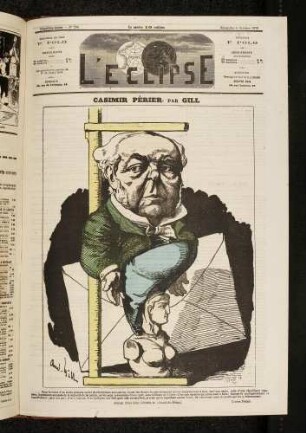 Casimir Périer, par Gill