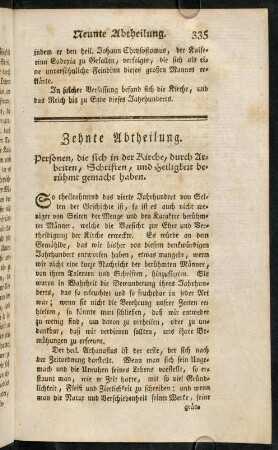 335-361, Zehnte Abtheilung.