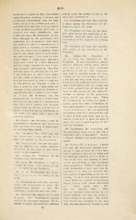 Record : State of New York. In Convention. [Kopft.] [Rückent.:] State of New York in Convention 1894. 6, [Record 133-142]