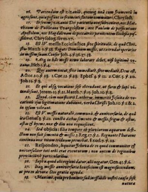 Exercitatio Theologica, Ex dicto Proverb. 26, v. 1. instituta