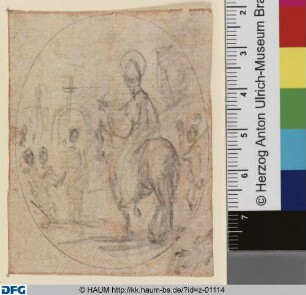 Der Einzug des Bischofheiligen Athanasius in Alexandria